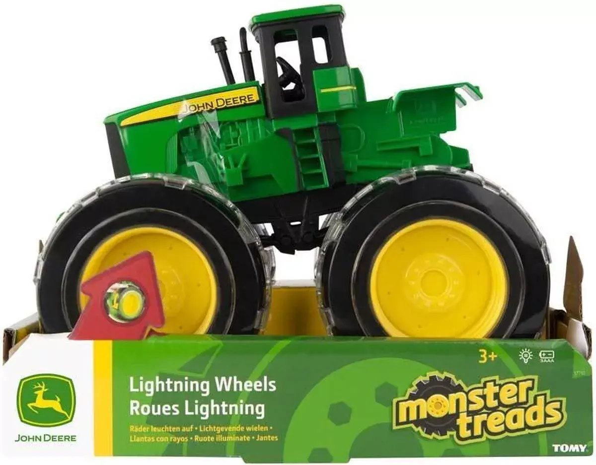 TOMY John Deere Monster Lightning Wheels монстр-трак Photo 5