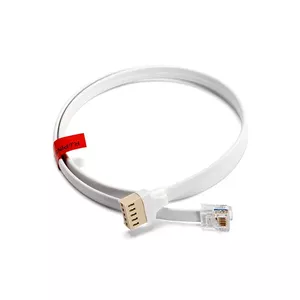 Cable gender changer SATEL RJ/PIN5 — PIN-5 to RJ connector, white