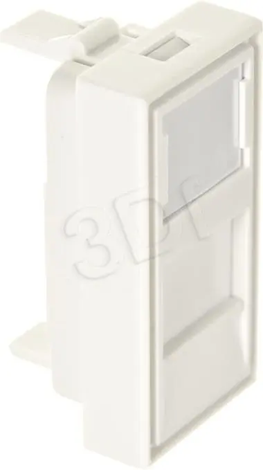 Kontaktligzdas aizsargkapuce Alantec OS002 balta 45×45