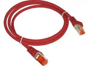 Network cable Alantec KKS6CZE3.0 Cat6 F/UTP (FTP) red, 3 m, RJ-45–RJ-45