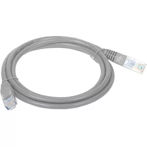 Networking cable Alantec KKU6SZA1 Cat6 U/UTP (UTP) Grey, 1 m, RJ-45–RJ-45