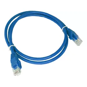 Сетевой кабель Alantec KKU5NIE0.25, Cat5e U/UTP прямой RJ45–RJ45, 0,25 м, синий