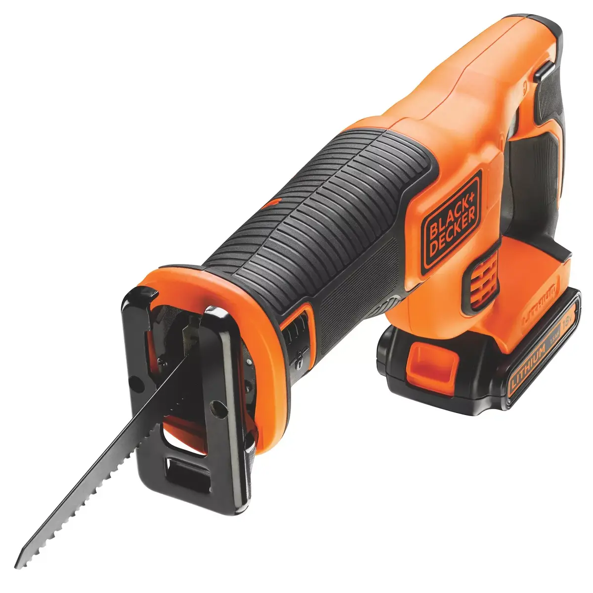 Аккумуляторная сабельная пила Black & Decker BDCR18-QW Photo 3