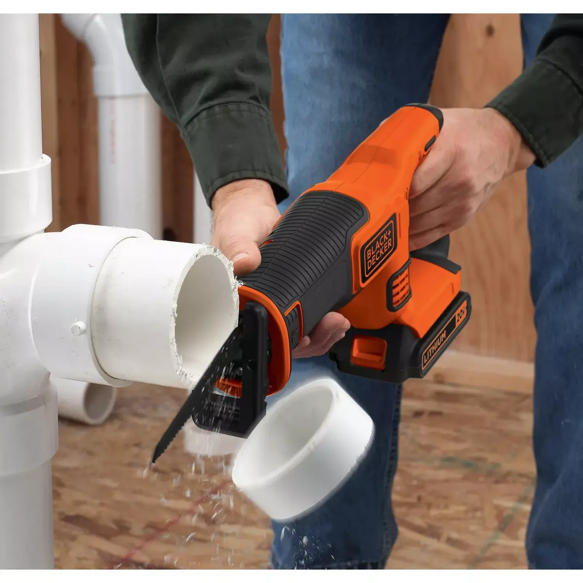 Аккумуляторная сабельная пила Black & Decker BDCR18-QW Photo 4