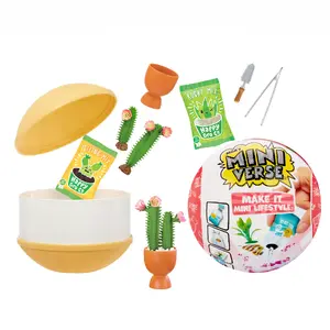 Rotaļlietu figūru komplekts Mga Miniverse Make It Mini Lifestyle in PDQ Series 1A — plastmasa, daudzkrāsains, 8–18 gadi