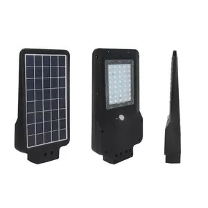 Уличный светильник V-TAC Solar 15W LED Black ST-15 6000K 1600lm