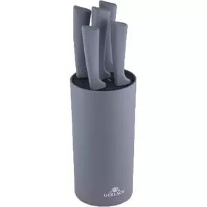 Knife set GERLACH Smart Grey — 5 pieces, kitchen cutlery set