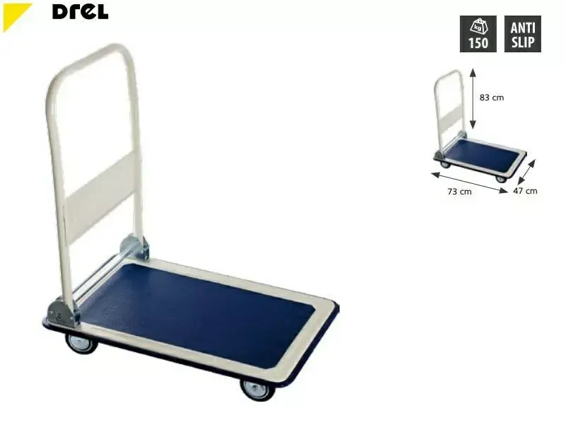 Condor warehouse trolley 73x47 cm 150 kg Photo 2