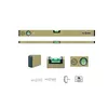 Уровень Słowik NIGHTINGALE LEVEL GOLD P01 1000 мм Photo 2