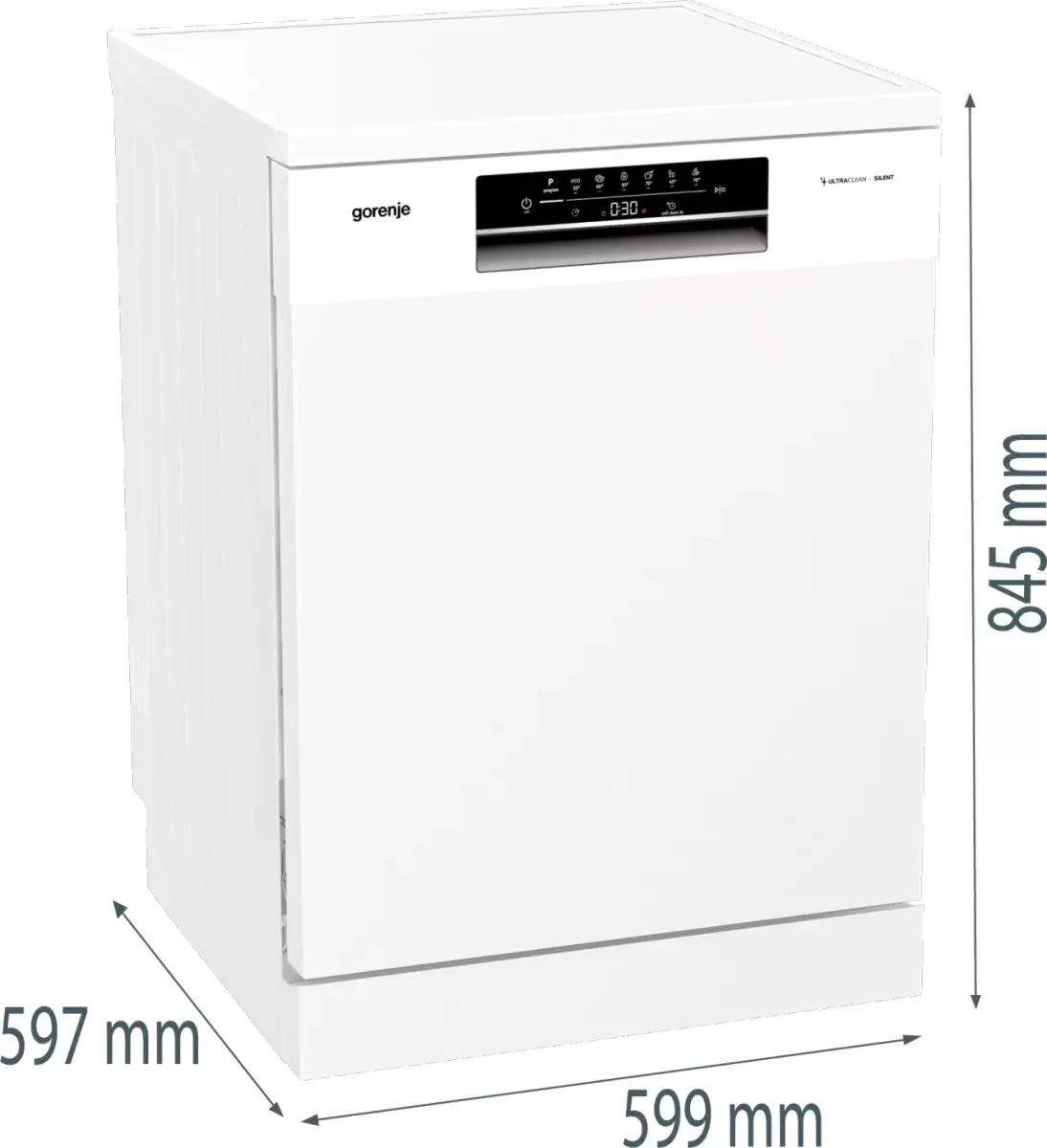 Gorenje GS642E90W trauku mazgājamā — 13 komplekti Photo 9