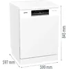 Gorenje GS642E90W trauku mazgājamā — 13 komplekti Photo 9