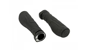 Velosipēda stūres rokturi AUTHOR AGR Ergo R20-E GripLock garums 135 mm (melni)