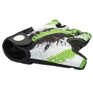Cycling gloves AUTHOR Junior X6 size S, green/white/black