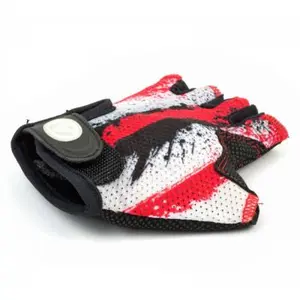 Gloves AUTHOR Junior X6 s/f size M red/white/black