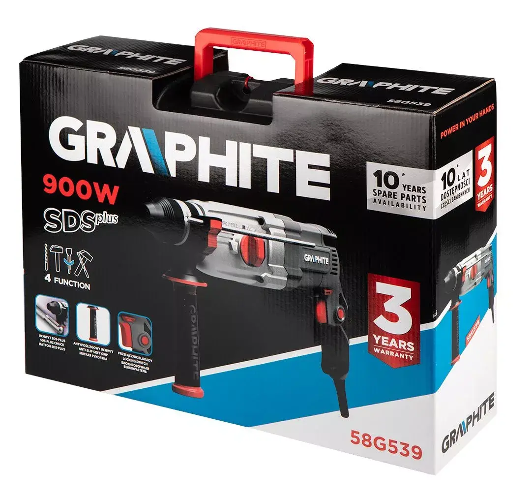 Rotary Hammer Graphite 58G539, 58G539 Photo 2
