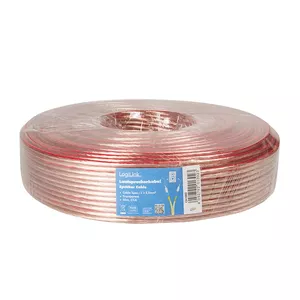 Аудиокабель LogiLink CA1085 50м Прозрачный