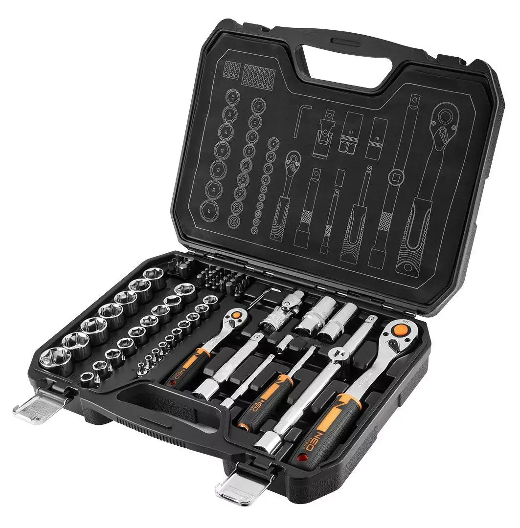 Набор головок NEO tools 10-054 — 1/2", 10 шт. Photo 3