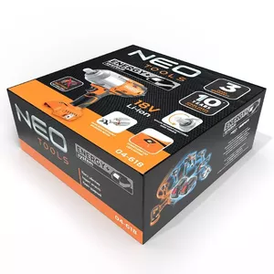 Power screwdriver NEO Tools 04-618 18V 2-speed, cordless electric screwdriver