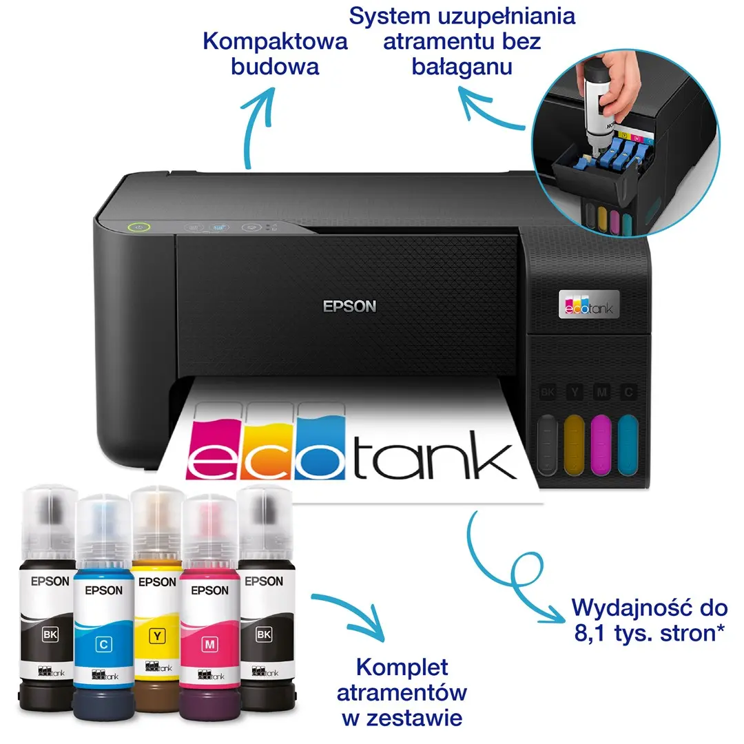 Цветной струйный МФУ Epson EcoTank L3230 Photo 9