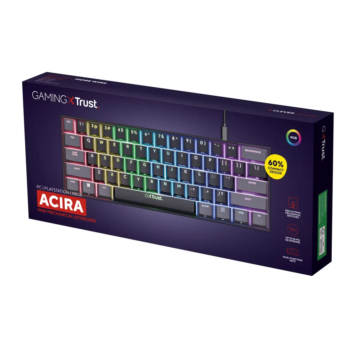 Клавиатура GXT 867 Acira Photo 6