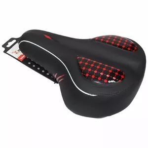 Bicycle seat MOUNTA 9127582 26x20 cm - padded saddle for city and leisure bikes