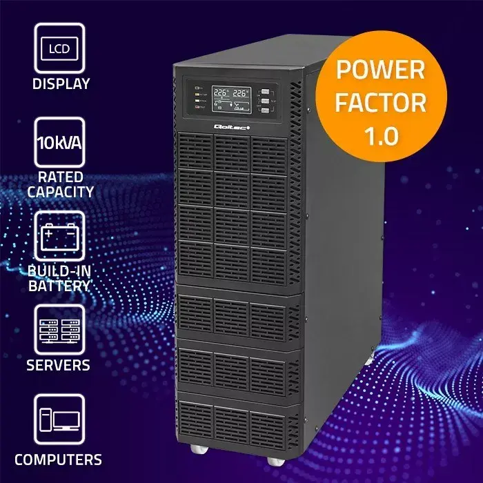 UPS QOLTEC 52284 10kVA 10000W On-line Photo 3