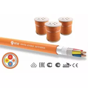 Ugunsizturīgs kabelis Erse ® JE-H(St) 1x2x0.8 FE180/E30 500 m