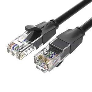 Vention Cat.6 UTP Patch Cable 3M Black 1000 Mbit/s RJ-45