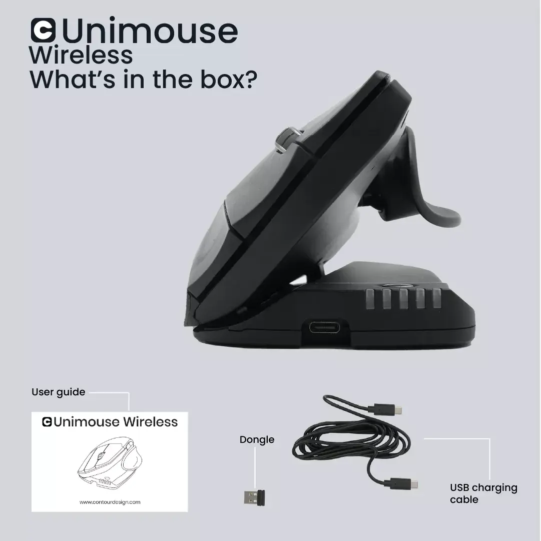 Мышь Contour Design Unimouse Правый Photo 6