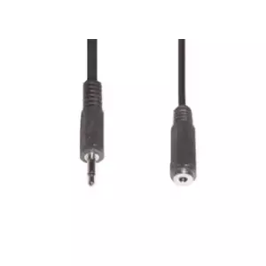 Audio Cable 3.5mm e+p B 125 Black 3m
