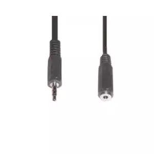 Аудиокабель 3.5mm e+p B 125/5 5м Черный