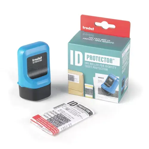 Trodat ID Protector Ink Roller Sky-Blue Photo 3