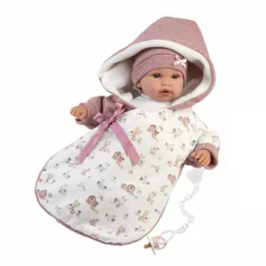 Llorens lelle Crying Baby, 36 cm — reālistiska bērna lelle rotaļām