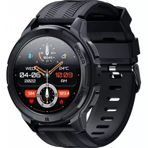 Smartwatch Oukitel BT10 Rugged Czarny  (BT10-BK/OL)