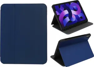 Protective case Pomologic BookFolio for iPad 10.9" (10th gen) — navy