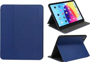 Tablet case Pomologic BookFolio Case POM-BFIPAD11-502 for iPad Air 4/5 and iPad Pro 11 — Navy