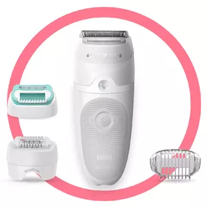 Эпилятор Braun Silk-épil 5 81770430 28 пинцетов Белый