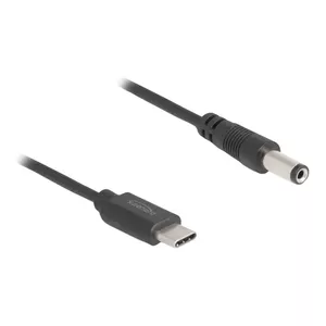 DeLOCK USB Type-C Power Cable 1m 5.5 x 2.1 mm male 5V 1.5A