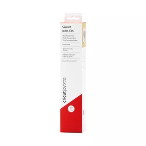 Heat transfer vinyl roll Cricut Joy Xtra Smooth Red 241mm x 609mm