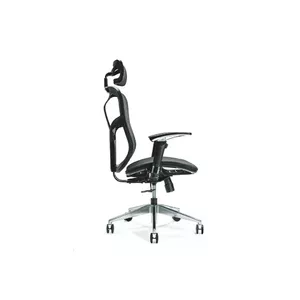BEMONDI ERGO 500 biroja krēsls — ergonomisks grozāmais, melns