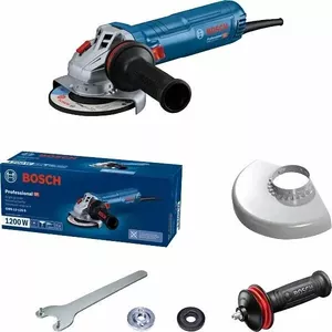 BOSCH leņķa slīpmašīna 125mm 1200W GWS 12-125 S