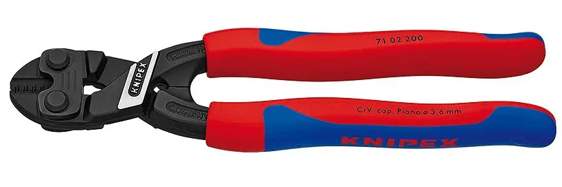 Bultu griežņi Knipex CoBolt Hroma-vanādija tērauds