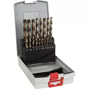 Drill Bits Set Bosch 2608587014 19 pcs High-Speed Steel