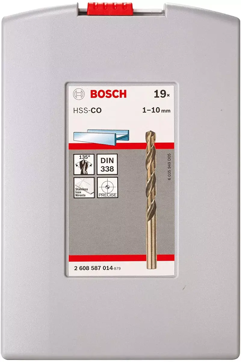 Drill Bits Set Bosch 2608587014 Photo 3