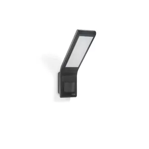 Outdoor wall sensor LED spotlight Steinel XLED slim — 10.5 W, PIR, 160°/8 m, anthracite