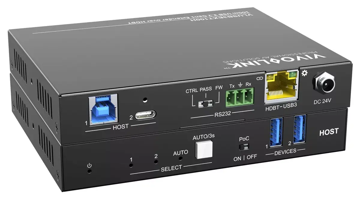 KVM удлинитель Vivolink VLUSB3EXT100H Photo 6