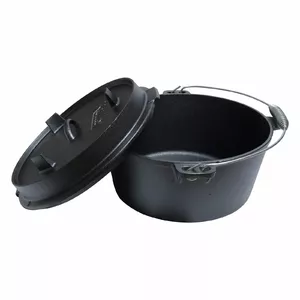 Чугунная кастрюля KETLER 7 л модель 9129944 с крышкой