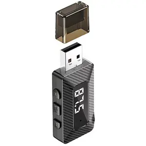 FM transmitter XO BCC16 Bluetooth MP3 black — car FM transmitter with Bluetooth and USB playback
