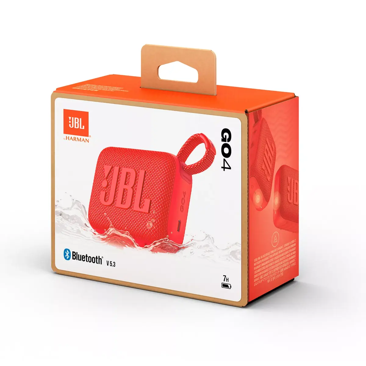 Mono portatīvais skaļrunis JBL Go 4 JBLGO4RED Photo 11