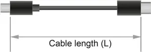 Audio kabelis DeLOCK 85601 3m 3.5mm Melns